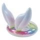 thumbnail image 5 of Flotador de piscina con lentejuelas brillantes y alas de arcoíris en degradado para fiestas de verano para niños., 5 of 14