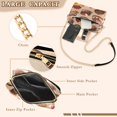 thumbnail image 3 of FORMRS Women Crossbody Purse with Chain Strap Vegan Leather Shoulder Handbag, Creamy Cake, 3 of 7