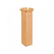 IDL Packaging Tall Corrugated Shipping Boxes 8"L x 8"W x 48"H (Pack of 10)