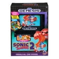 thumbnail image 2 of Console Heroes: Sonic the Hedgehog 2 Collectible Diorama – Mini Sonic & Tails Figures with Emerald Hill Zone Scene – Retro Sega Genesis Cartridge Display – Official Sega Licensed – Ages 8+, 2 of 6