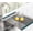 Dark Green, variant on Tomorotec Stainless Steel Roll-Up Dish Drying Rack Marble Color Silicone Edges, Foldable Kitchen Rack Heat Resistant Trivet Supports up to 70 lbs, Food Safe for Dishes, Cookware & More (17.7"x12.5")
