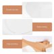 thumbnail image 3 of 1 Set Beautiful Oval Plastic Fruit Plate Dessert Plate Snack Plate Candy Storage, 3 of 4
