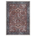 thumbnail image 7 of CAROMIO Vintage Area Rug Machine Washable Rug Non Slip Non Shedding Throw Rug Ultra-Thin Antique Collection Rug Living Room Rug, 8' x 10' Red, 7 of 7