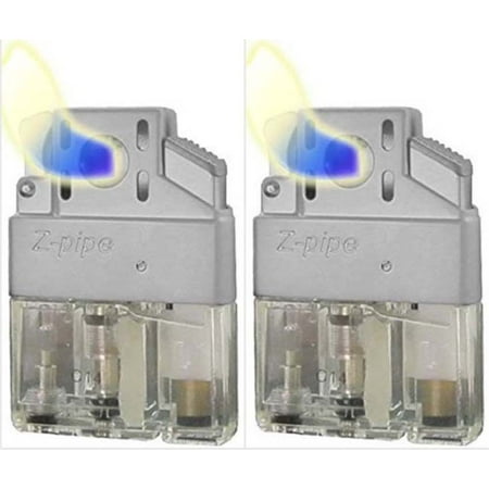 (2 Pack) Z- Pipe Lighter Butane Insert Torch Flame Upgrade (Best Zippo Butane Insert)