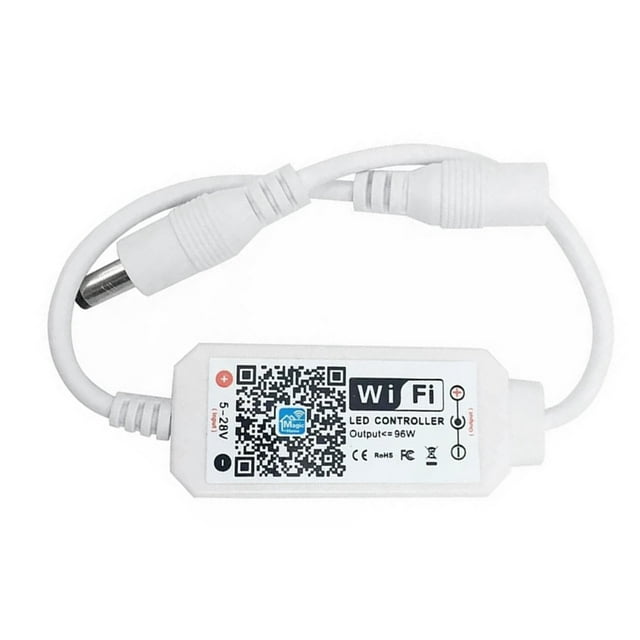 Maytalsory Home DC5V 12V 24V Wireless WiFi Wireless WiFi Controller Controller RGB/RGBW IR RF LED Controller Wifi single color