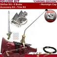 thumbnail image 1 of American Shifter  TH350 Shifter Kit Chrome 16 in. E Brake Cable Trim Kit for F3020, 1 of 1