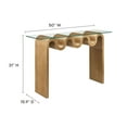 thumbnail image 3 of Ondine 50" Console Table in Natural, 3 of 9