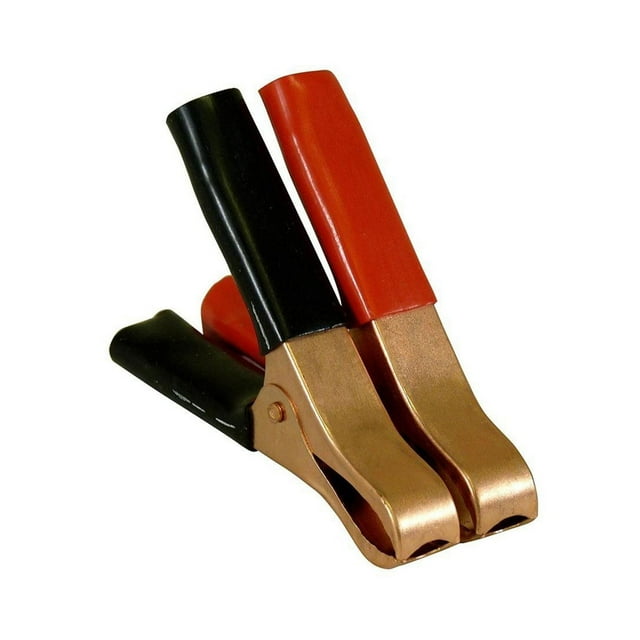 Schumacher Electric 50A Replacement Battery Clamps with Color-Coded Grips, BAF-C50