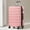 Pink, variant on 20 Inches Carry On Luggage, Lightweight ABS+PC Hard Case Suitcase With 360° Rotating Silent Wheel, With TSA Lock, Airline Approved Luggage, Light Blue