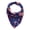 NAVY MULTI, variant on Fourth of July Women’s USA Flowers Bandana from Way to Celebrate, One Size, Multi