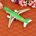 thumbnail image 3 of Vehículo de Juguete Aleación Likrtyny Air Bus Modelo Niños Avión Pasajero Verde, 3 of 8