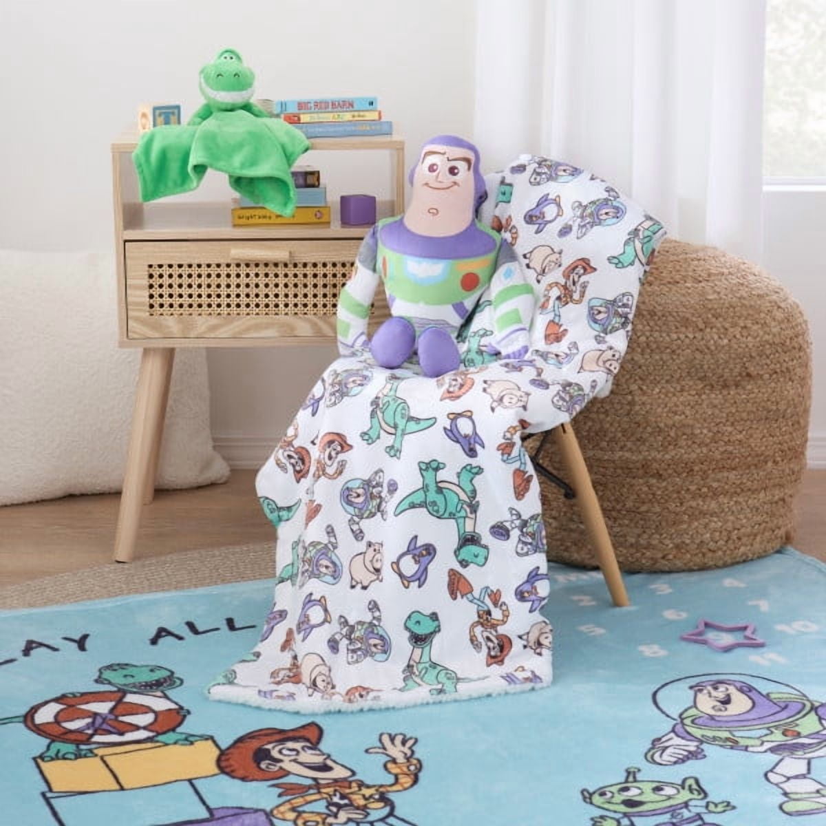 NoJo Disney Toy Story Play All Day Buzz Lightyear Plush Character