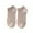 Khaki, variant on Womens Liner Socks Low Cut Non Ankle Socks Hidden Cushioned Socks For Flat Boat Braiding Rack for Hair Standing