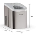 thumbnail image 3 of Máquina de hielo Frigidaire, encimera de acero inoxidable, 12 kg, 26 libras, 3 of 4