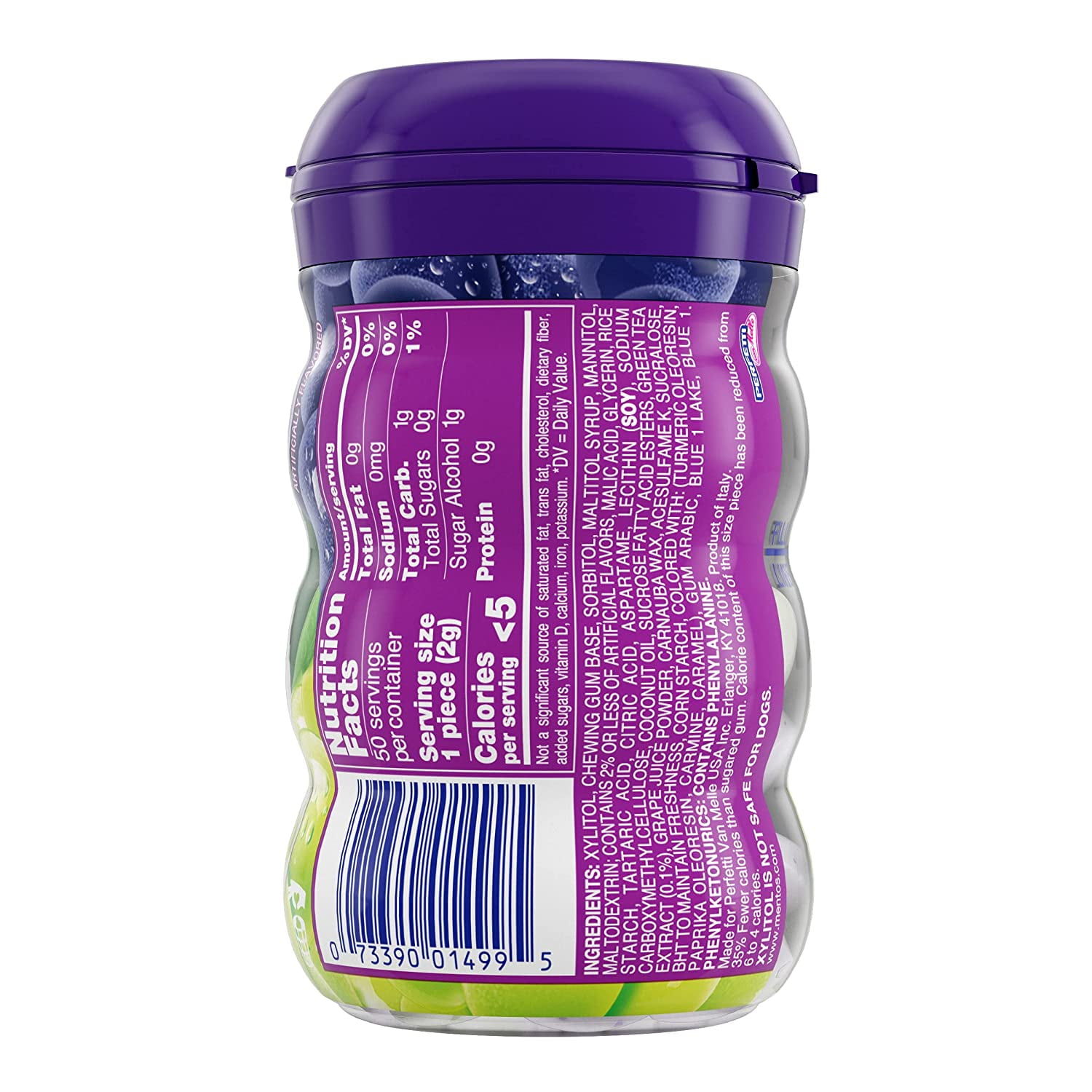 Mentos Chewing Gum Nutrition Facts Besto Blog