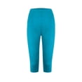 thumbnail image 5 of Kelon Yoga Pants, Capri Leggings for Women High Waisted Capri Leggings for Women Tummy Control Yoga Pants Women, 3XL, 5 of 5