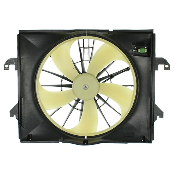 Agility Auto Parts 6010329 Dual Radiator and Condenser Fan Assembly for Dodge, Ram Specific Models