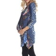 thumbnail image 2 of White Mark Women's Maternity Arlene Tunic Top, 2 of 4