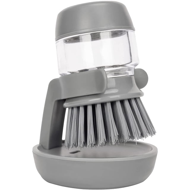 Brosse Paume Givrée Distributrice de Savon avec Plateau d'Égouttement