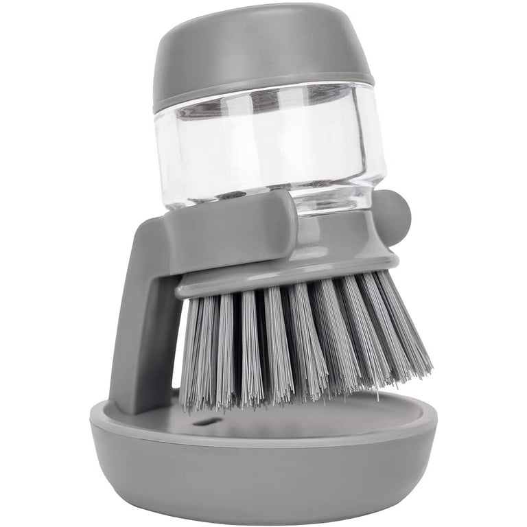 Dish Brush with Soap Dispenser. Cleaning Brush, Dish Scrubber with