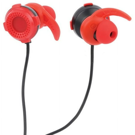 UPC: 0021331135308 | Lvlup Gaming Earbuds With Removable Microphone (red)