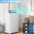 thumbnail image 5 of TROPOW 14000 BTU Portable Air Conditionerss with Remote Control for Rooms, 3 in 1 Portable AC Unit with Cooling/Dehumidifying/Fan Mode, 5 of 7
