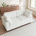 thumbnail image 3 of LovingAHome 78.74" Oversized Loveseat Sofa, 2 Seat Comfy Modular Sofa Couch for Living Room, Beige, 3 of 8