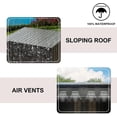 thumbnail image 6 of Aidenkid Outdoor Storage Shed 10' x 8', Metal Steel Utility Tool Shed Storage House with Double Lockable Doors & Air Vents for Backyard Patio Garden Lawn Black, 6 of 15