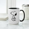 thumbnail image 4 of CafePress - Peanuts Snoopy Mugs - 15 oz Ceramic Large White Novelty Mug, 4 of 4