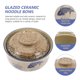 thumbnail image 5 of Cuenco de fideos de cerámica Alimentos de estilo japonés Sirviendo cuenco creativo ramen cuenco con tapa HOMEMAXS 13620219-MX, 5 of 6