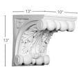 thumbnail image 2 of Ekena Millwork 10"W x 13"D x 13"H Chesterfield Corbel, 2 of 5