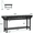 Black, variant on Narrow Console Table - 1.96" Thick Solid Wood, Gray Finish, Adjustable Foot Pads, Versatile Accent Table for Living Room (Behind Couch), Entryway, Hallway