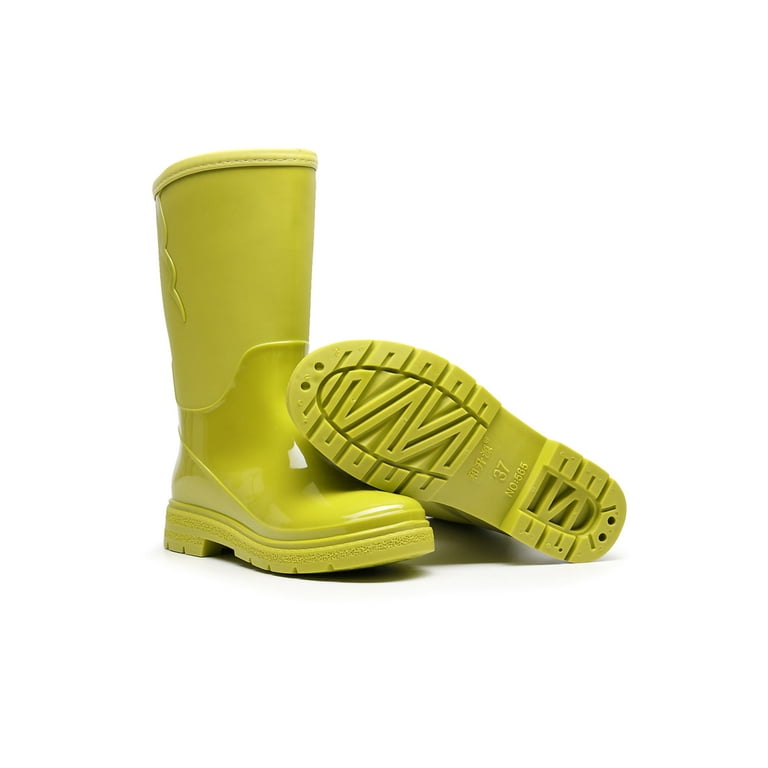 Rotosw Women's Rain Boots Wide-Calf Garden Shoes Lightweight