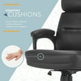 thumbnail image 4 of Click365 Classic Executive Office Chair Bonded Leather Black, 4 of 9