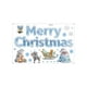thumbnail image 2 of Decoraciones navideñas, adornos navideños, regalos navideños. Adhesivos digitales navideños para escaparates de centros comerciales. Adhesivos de plástico removibles para ventanas., 2 of 6