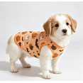 thumbnail image 5 of Halloween Dog Shirt, Light Tone Pet Sleeveless Tank Top, Pumpkin Ghost Bat Star Print for Puppy Kitty Daily Halloween Wear L, 5 of 6