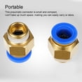 thumbnail image 3 of tredstone 10 Pieces Home Portable Threaded Interface Household Pneumatic Hose Connector Reusable Fast Release Pipe Connectors Hardware PC6-02, 3 of 9