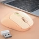 thumbnail image 4 of Ratón inalámbrico Bluetooth recargable, visible, de potencia, silencioso, para oficina, de alto valor, DPI ajustable, para portátil, tableta, ratón universal, ratones inalámbricos, 4 of 8