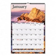 At-A-Glance DMW20128 Scenic Full-Color Photographic Monthly Wall Calendar 15-1/2 x 22-3/4