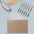 thumbnail image 2 of 9-Piece Punching Tool, Hollow Punch Set for Stitching Punching Tool, 2 of 5