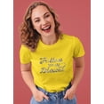thumbnail image 2 of Follow Your Dreams Watercolors T-Shirt Women -Image by Shutterstock, Female 3X-Large, 2 of 4