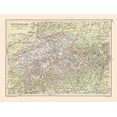 thumbnail image 2 of Bartholomew 14x12 White Modern Wood Framed Museum Art Print Titled - Alps Switzerland - Bartholomew 1892, 2 of 4