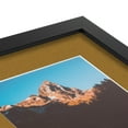 thumbnail image 4 of ArtToFrames 15x18" Matted Picture Frame with 11x14" Single Mat Photo Opening Framed in 1.25" Satin Black and 2" El Dorado Mat (FWM-3926-15x18), 4 of 8