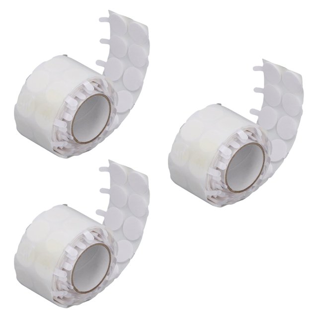 Rollo De Pegatinas De Mecha, Pegatina De Mecha Para Fabricación De Velas, Multifuncional, Fácil De Usar, A Prueba De Abrasión, Forma Redonda, Buena Resistencia, 300 Piezas Para