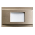 thumbnail image 2 of Kichler Step & Hall 5" 4-Light 3000K LED Step in Brushed Nickel, 2 of 2