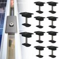 thumbnail image 2 of Aluminium Alloy Solar Panel Bracket Photovoltaic Medium Clamps for Framed Panels, 2 of 5
