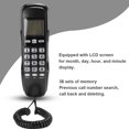 thumbnail image 4 of LCD Screen Dual System Telephone, Telephone, Home Telephone, For Office Home Black, 4 of 8