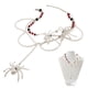 thumbnail image 1 of Collar de araña gótica vintage, colgante de araña de Halloween, joyería de estilo punk con forma de reptil, 1 of 5
