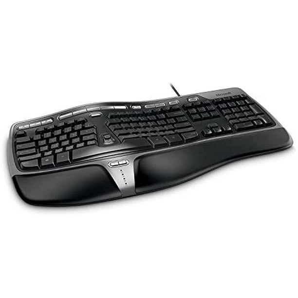 Teclado Microsoft 4000 Ergonómico para Negocios -Negro