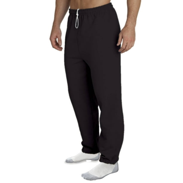 gildan elastic bottom sweatpants